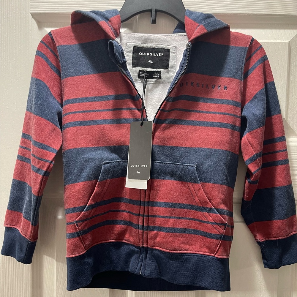 Kids quicksilver zip up